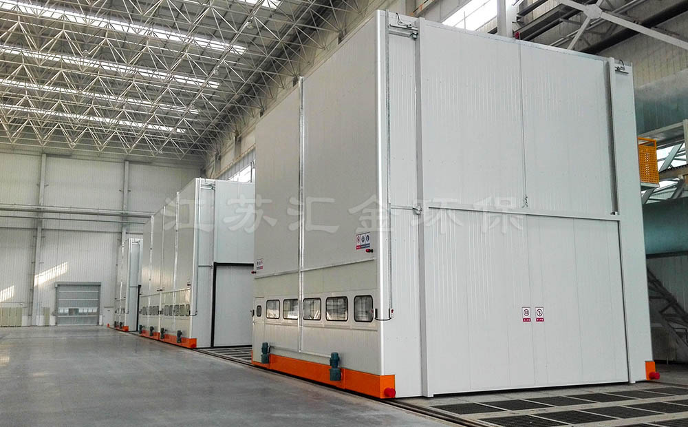 匯金環(huán)保移動(dòng)噴漆房的優(yōu)勢(shì)